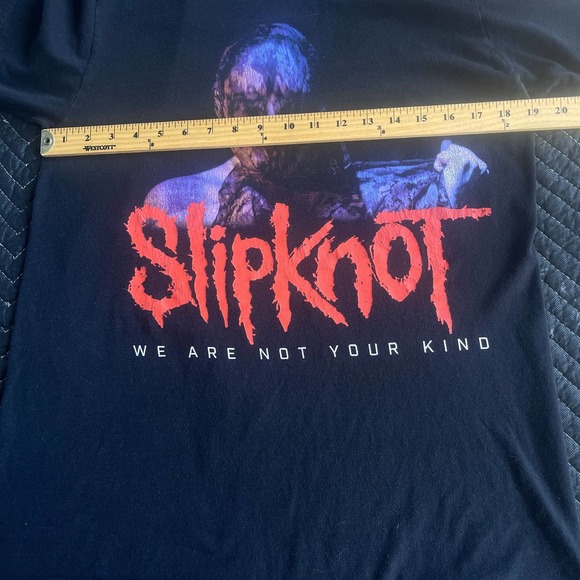 Slipknot Shirt Adult Medium Black We Are Not Your Kind Rock Metal Band Logo - Picture 5 of 8